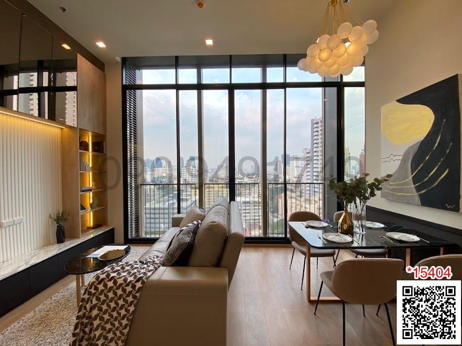 เช่า คอนโด Noble Around Sukhumvit 33 ขนาด 2 ห้องนอน ห้องตกแต่งสวย ใกล้ BTS พร้อมพงษ์