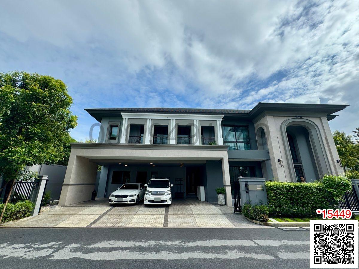 เช่า บ้านเดี่ยว ขนาด 5 ห้องนอน หมู่บ้าน Grand Bangkok Boulevard บางนา-อ่อนนุช