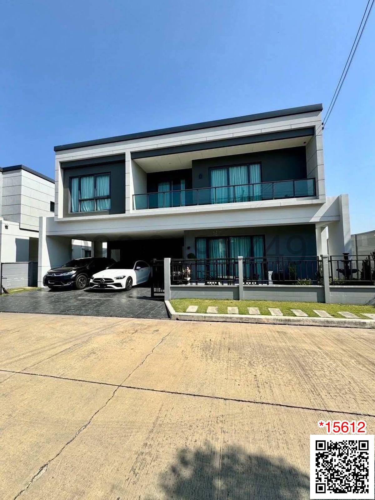 เช่า บ้านเดี่ยว ขนาด 4 ห้องนอน หมู่บ้าน CENTRO รามอินทรา-จตุโชติ 2 บ้านพร้อมอยู่