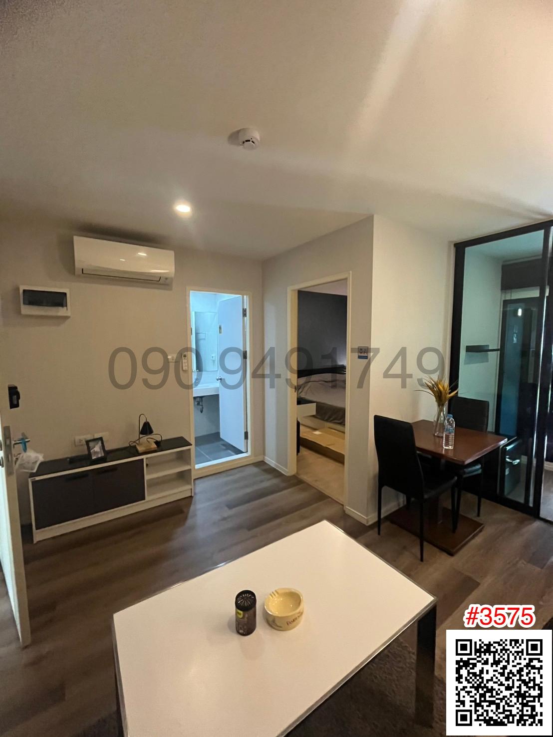 เช่า ไอคอนโด กรีนสเปซ สุขุมวิท 77 เฟส 1 ห้องใหญ่ Pool access สามารถเดินถึงสระว่ายน้ำได้เลย