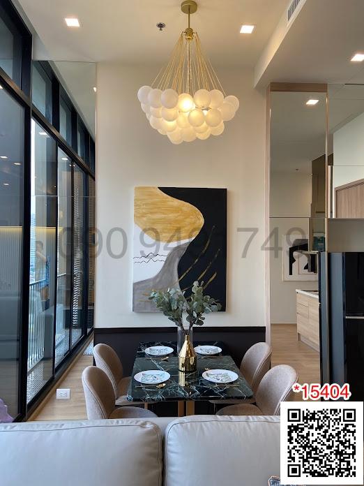 เช่า คอนโด Noble Around Sukhumvit 33 ขนาด 2 ห้องนอน ห้องตกแต่งสวย ใกล้ BTS พร้อมพงษ์