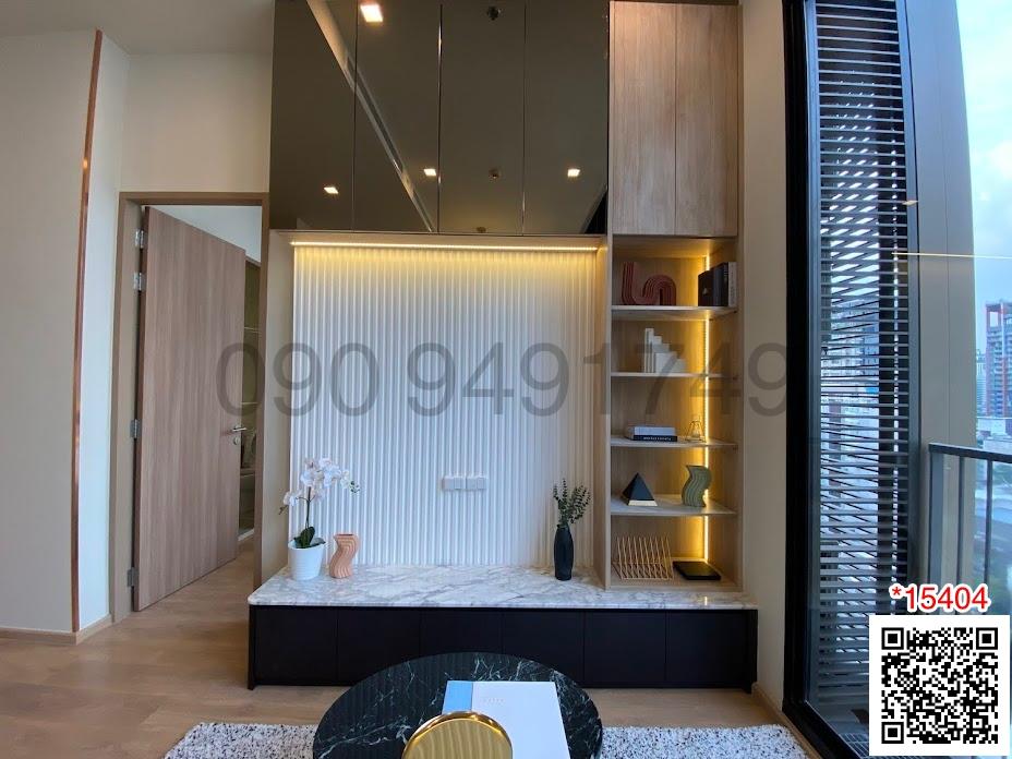 เช่า คอนโด Noble Around Sukhumvit 33 ขนาด 2 ห้องนอน ห้องตกแต่งสวย ใกล้ BTS พร้อมพงษ์