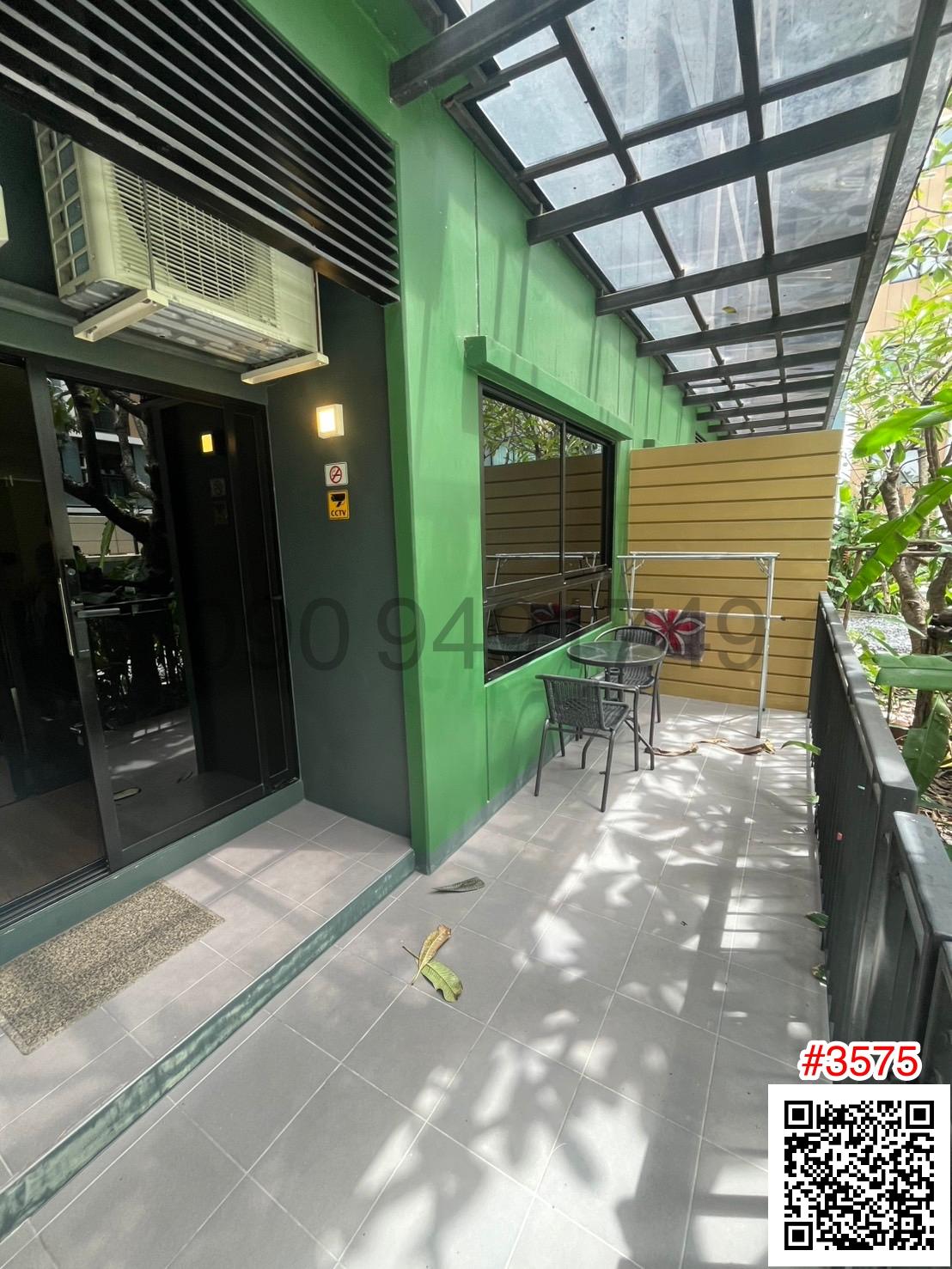 เช่า ไอคอนโด กรีนสเปซ สุขุมวิท 77 เฟส 1 ห้องใหญ่ Pool access สามารถเดินถึงสระว่ายน้ำได้เลย