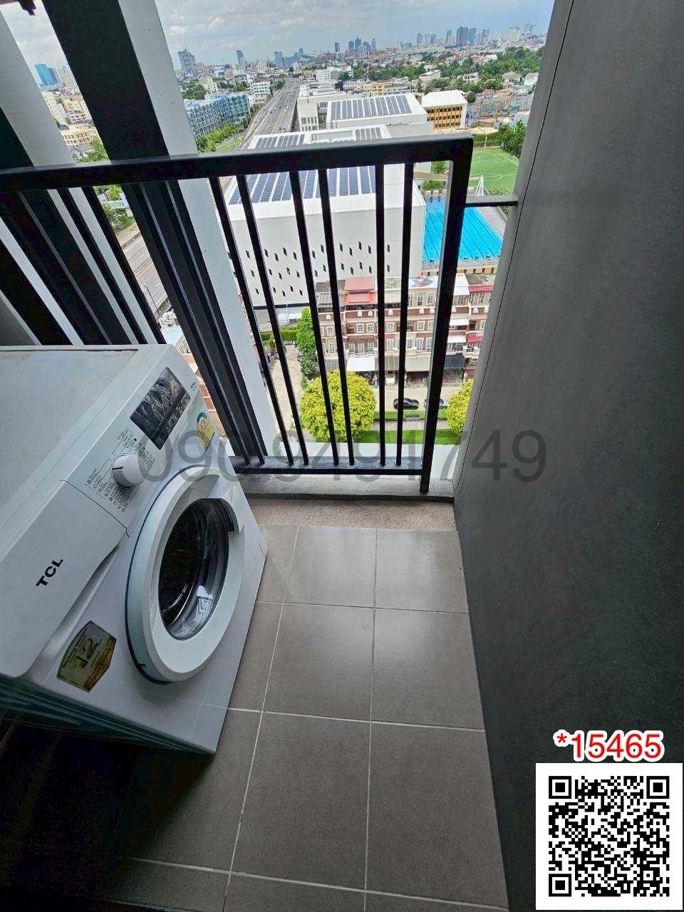 เช่า คอนโด The Base Park East Sukhumvit 77 ขนาด 1 ห้องนอน ชั้น 14 ใกล้ BTS อ่อนนุช