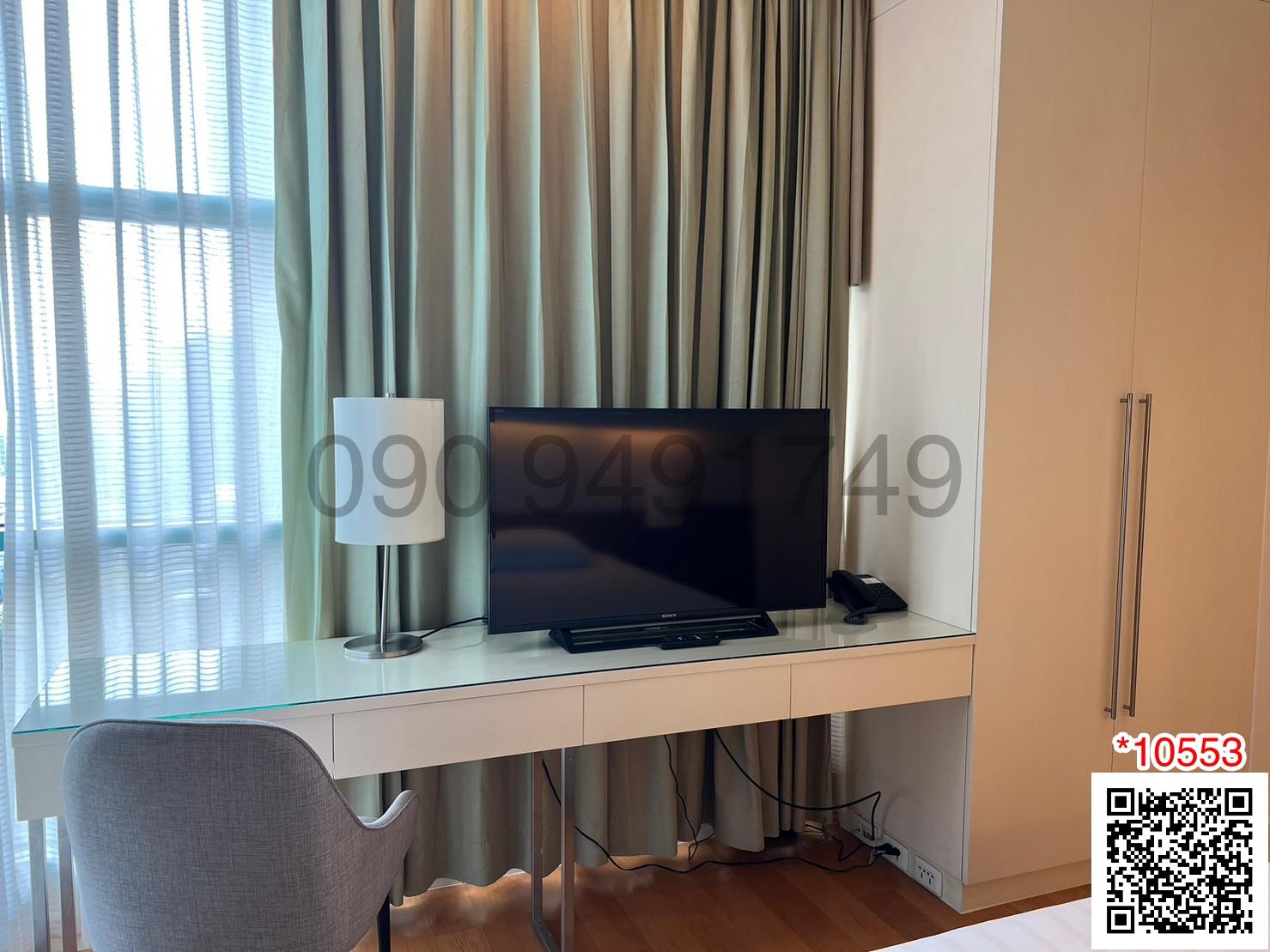 เช่า Chatrium Residence Riverside Bangkok ขนาด 70 ตรม. 1 ห้องนอน ใกล้ เอเชียทีค