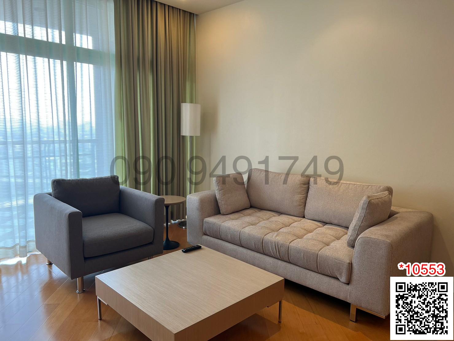 เช่า Chatrium Residence Riverside Bangkok ขนาด 70 ตรม. 1 ห้องนอน ใกล้ เอเชียทีค