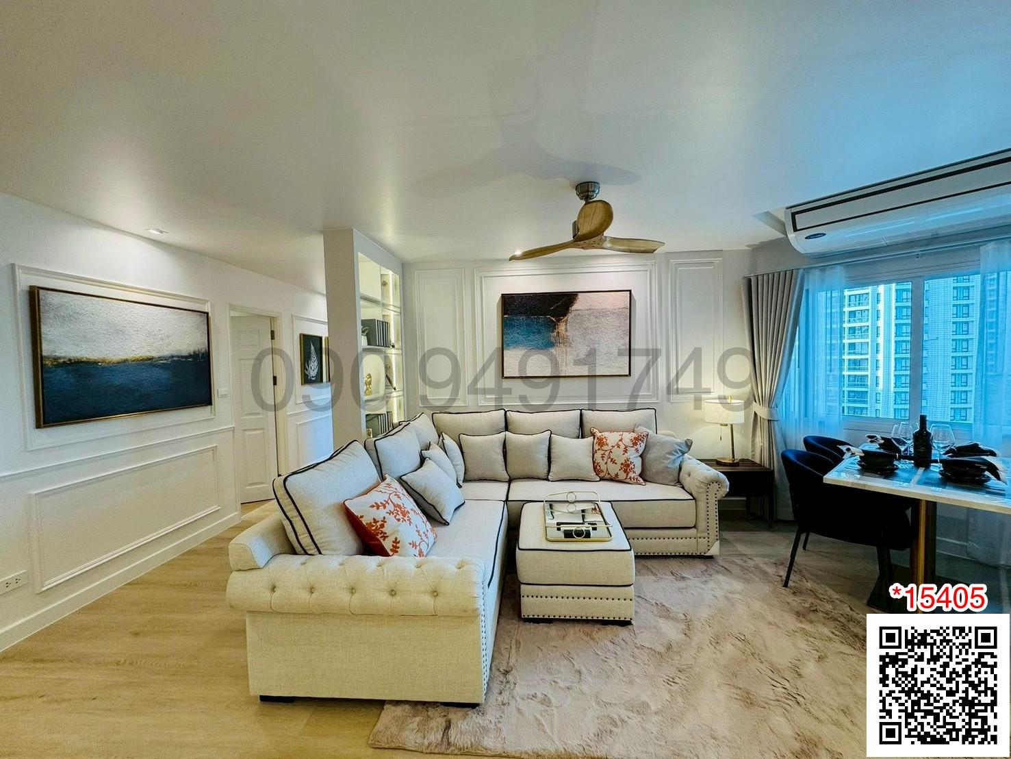 เช่า คอนโด Fortune Condo Town ขนาด 3 ห้องนอน  ชั้น 11 ใกล้ เซ็นทรัลพระราม 3