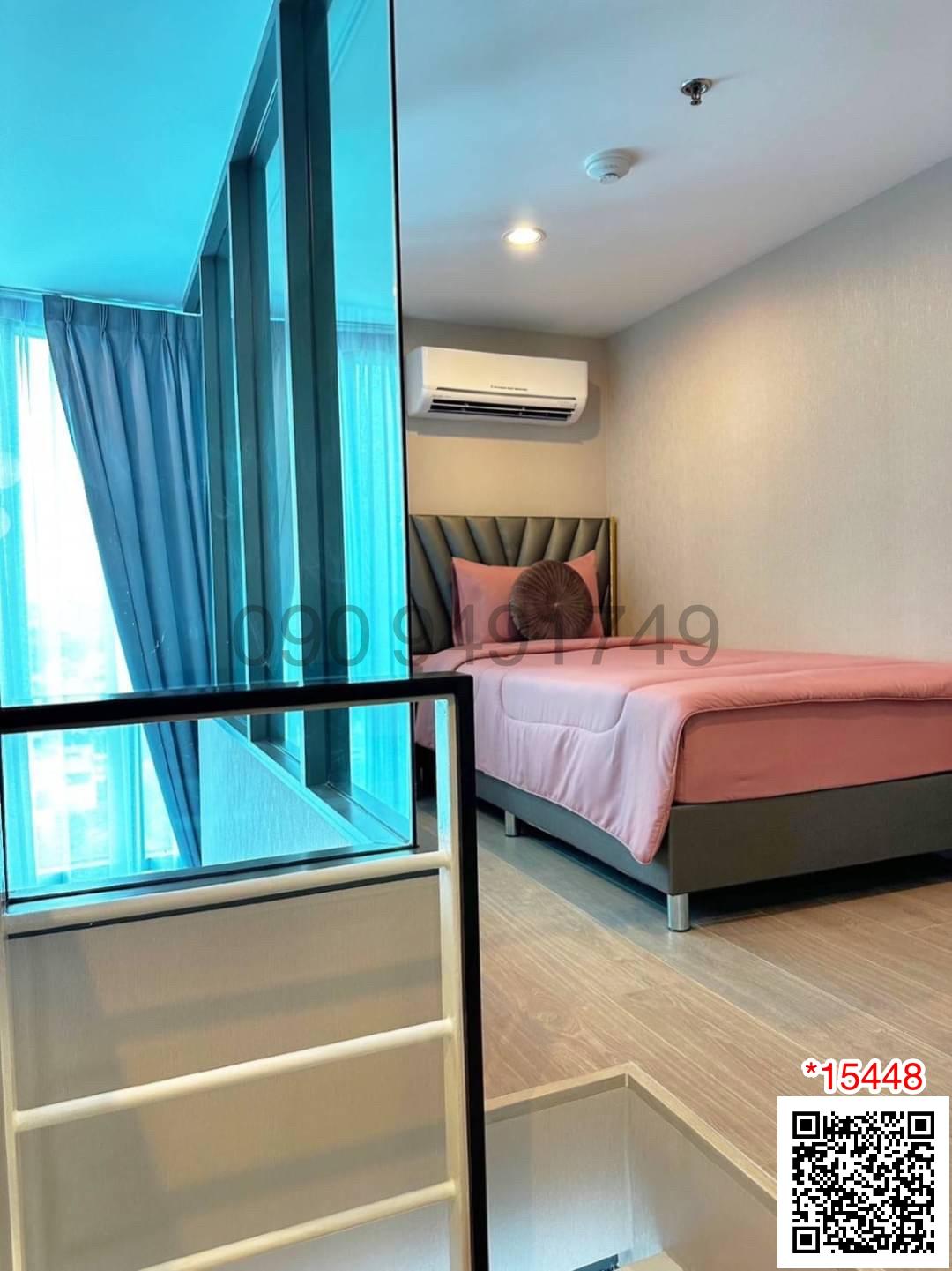 เช่า คอนโด Metro Sky ประชาชื่น ห้อง 2 ชั้น ขนาด 2 ห้องนอน ชั้น 20 ตึก A