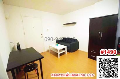 เช่า คอนโด ลุมพินี ร่มเกล้า-สุวรรณภูมิ ห้องใหม่ ตกแต่งเฟอร์นิเจอร์ครบ