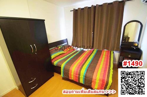เช่า คอนโด ลุมพินี ร่มเกล้า-สุวรรณภูมิ ห้องใหม่ ตกแต่งเฟอร์นิเจอร์ครบ