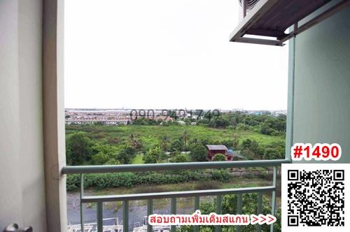 เช่า คอนโด ลุมพินี ร่มเกล้า-สุวรรณภูมิ ห้องใหม่ ตกแต่งเฟอร์นิเจอร์ครบ