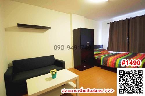 เช่า คอนโด ลุมพินี ร่มเกล้า-สุวรรณภูมิ ห้องใหม่ ตกแต่งเฟอร์นิเจอร์ครบ