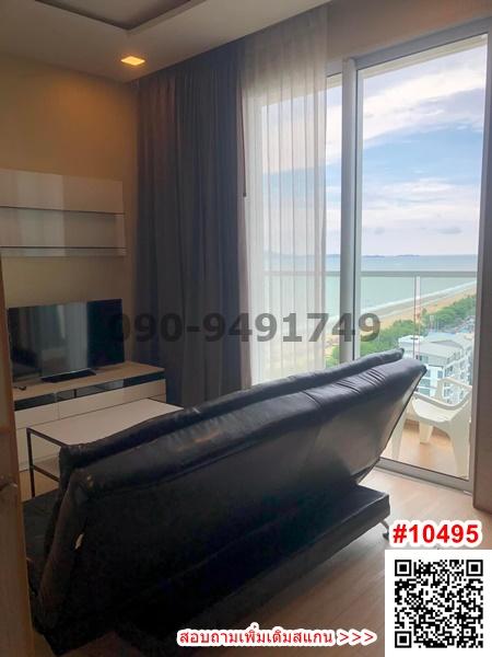 ขาย คอนโด ซีตัส บีชฟร้อนท์ พัทยา ห้องหัวมุม วิวทะเลเกาะล้าน ใกล้หาดจอมเทียนพัทยา 