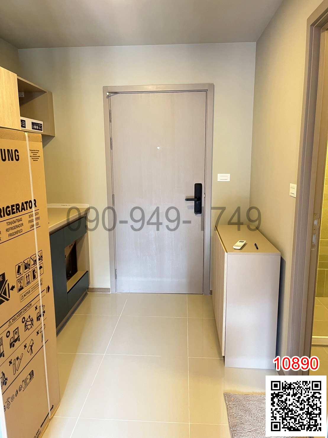 เช่า คอนโด D condo panaa ขนาด 29 ตรม. ชั้น 6 ตึก B ห้องมุม ใกล้ MRT บางขุนนนท์ 