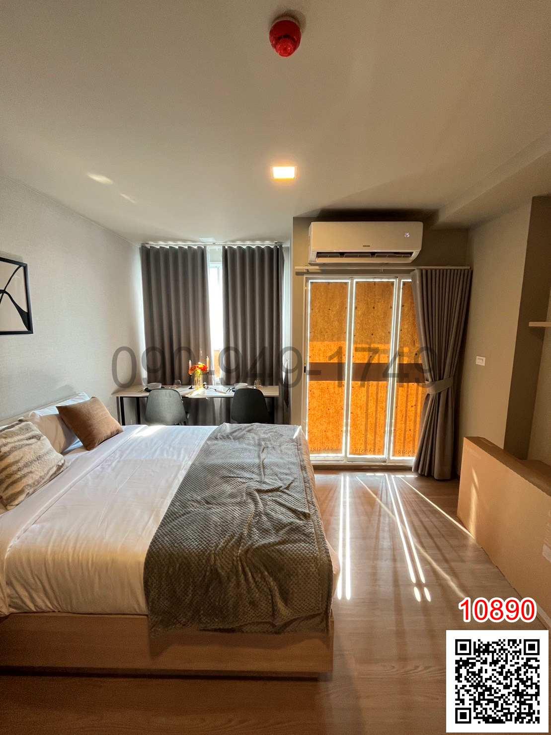 เช่า คอนโด D condo panaa ขนาด 29 ตรม. ชั้น 6 ตึก B ห้องมุม ใกล้ MRT บางขุนนนท์ 