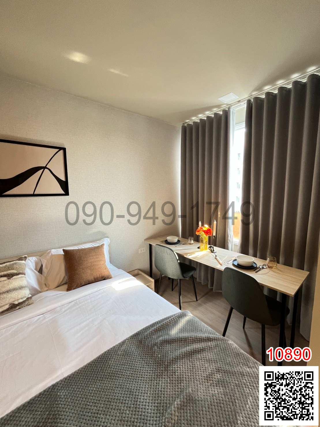 เช่า คอนโด D condo panaa ขนาด 29 ตรม. ชั้น 6 ตึก B ห้องมุม ใกล้ MRT บางขุนนนท์ 