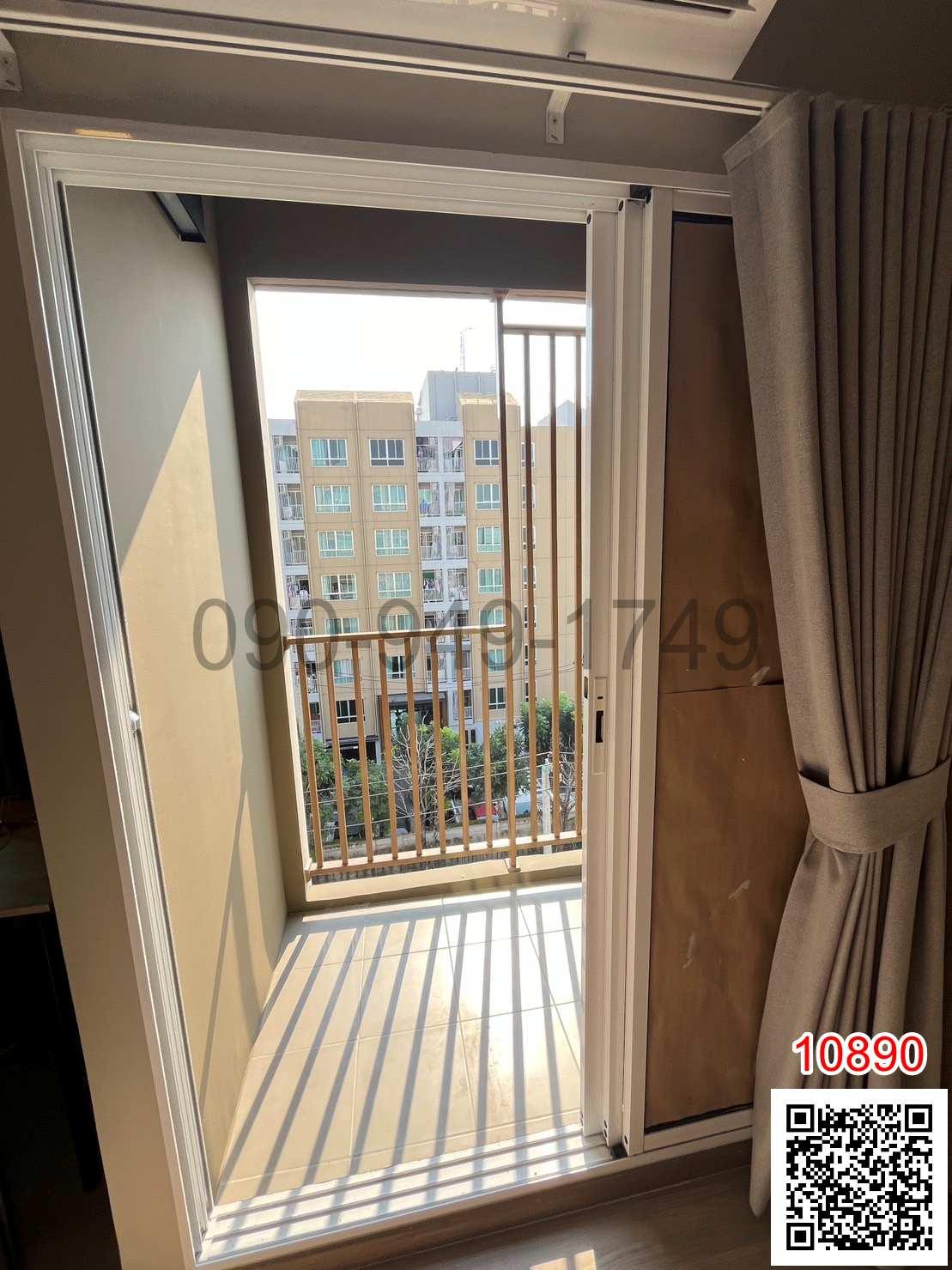 เช่า คอนโด D condo panaa ขนาด 29 ตรม. ชั้น 6 ตึก B ห้องมุม ใกล้ MRT บางขุนนนท์ 