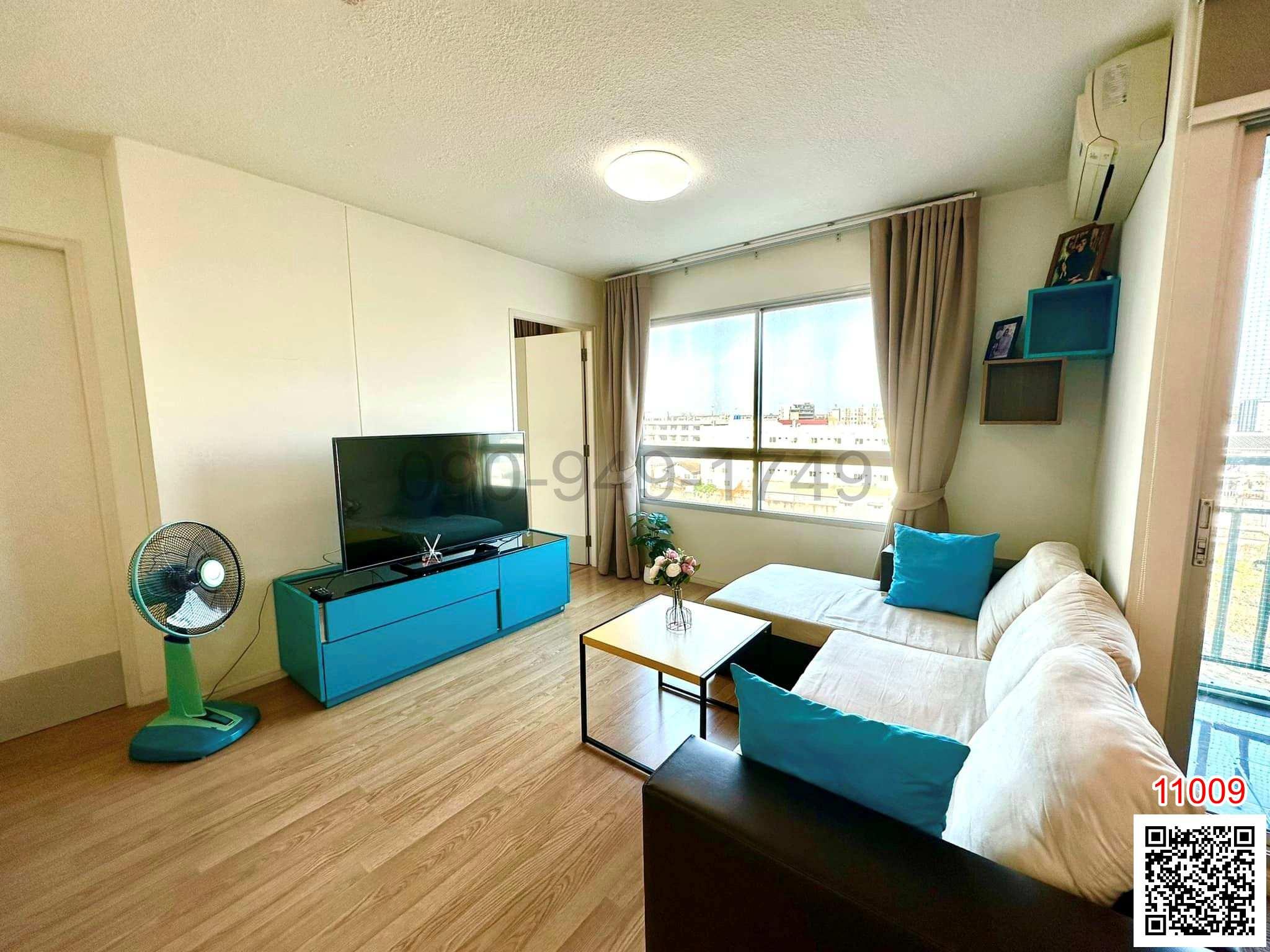 เช่า คอนโด Lumpini Ville On Nut - Lat Krabang 2 ห้องนอน ห้องใหม่ ไม่เคยปล่อยเช่ามาก่อน