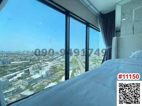 เช่า คอนโด เดอะริชพระราม9 -ศรีนครินทร์ ขนาด 2 ห้องนอน DUPLEX ห้องมุม ใกล้ BTS หัวหมาก