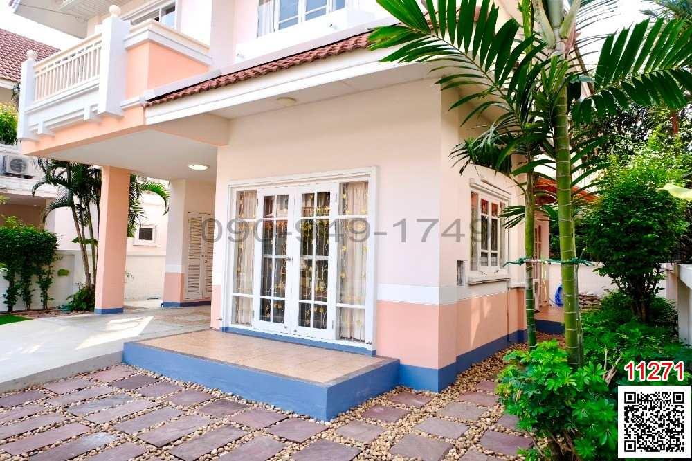 เช่า บ้านเดี่ยว 2 ชั้น หมู่บ้าน Parkway Chalet รามคำแหง 190 เขตมีนบุรี