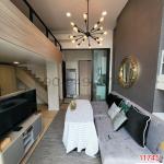 เช่า คอนโด 2 ชั้น Chewathai Residence Asoke ห้อง Duplex วิวสวยมาก ใกล้ MRT พระราม 9 
