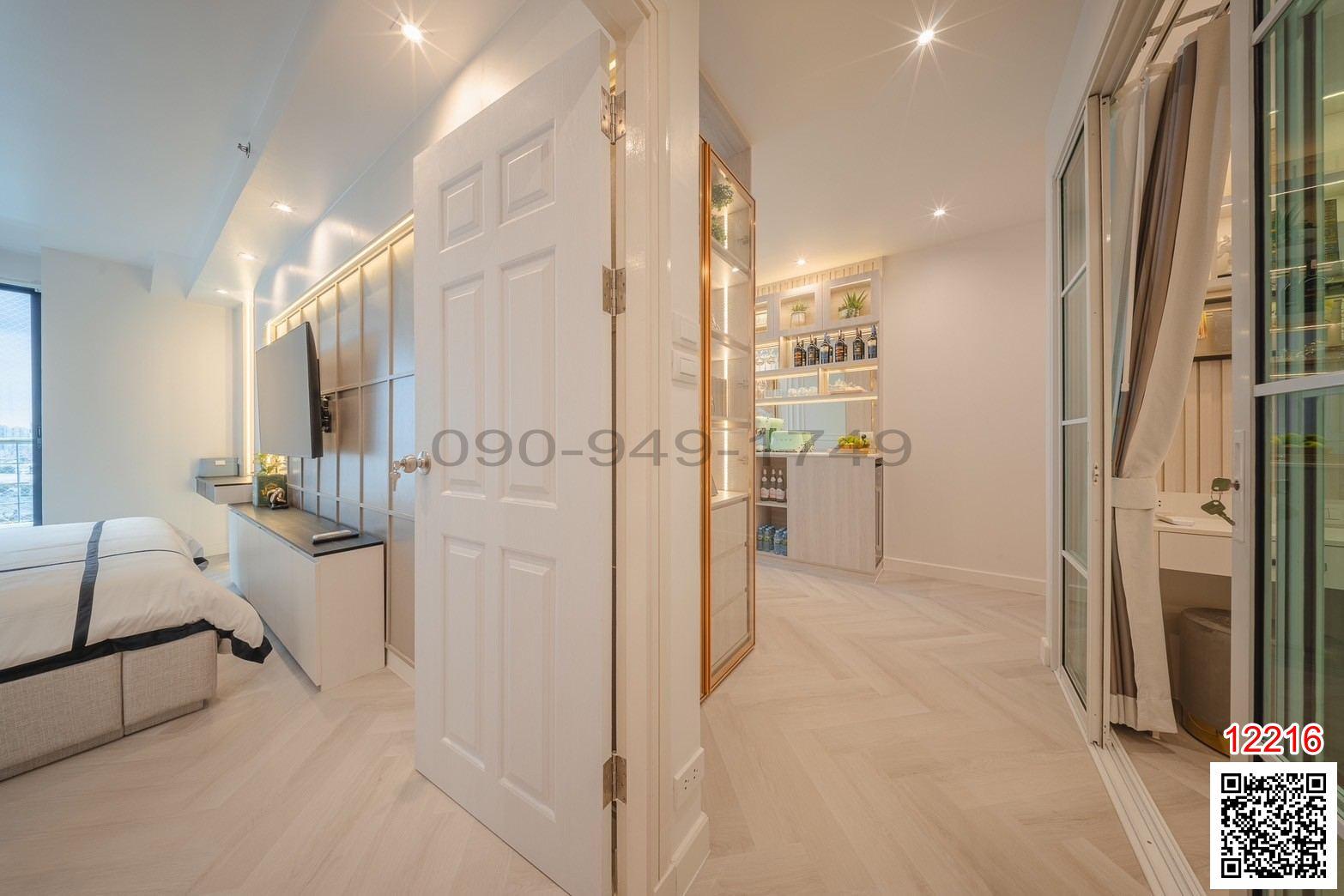 เช่า คอนโด Supalai Casa Riva Vista 2 พระราม 3 วิวแม่น้ำ 2 ห้องนอน ขนาด 64 ตรม.