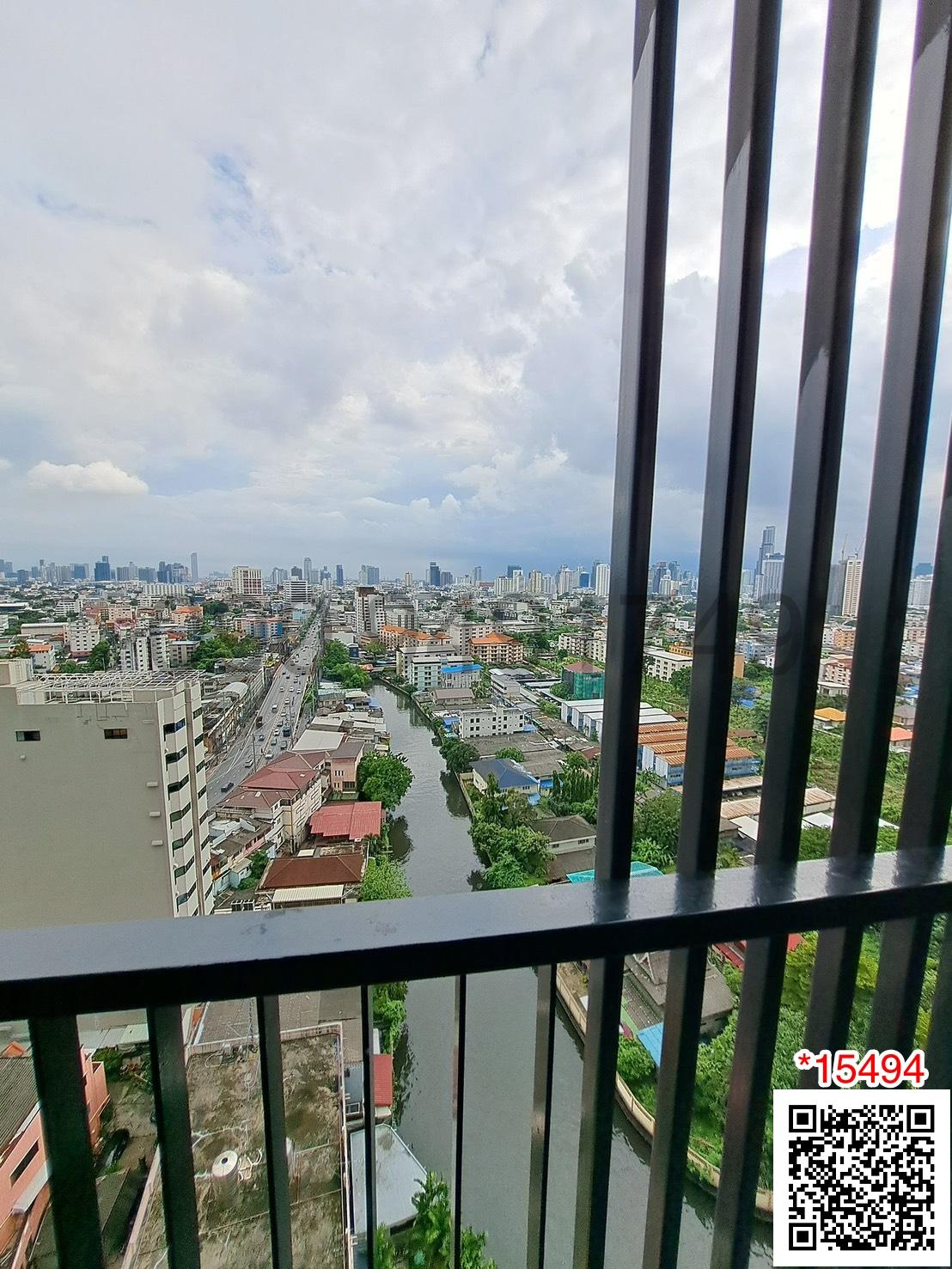 เช่า คอนโด The Tree Sukhumvit 71 - Ekamai ชั้น 19 แต่งครบพร้อมเครื่องใช้ไฟฟ้า